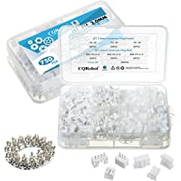 CQRobot 750 Pieces 2.0mm JST-PH JST Connector Kit. 2.0mm Pitch Female Pin Header- JST PH - 2-3 - 4 Pin Housing JST…